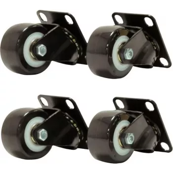 DSIT DS-Castor-A Ruedas para racks de servidor, 4 uds., 4 ruedas giratorias