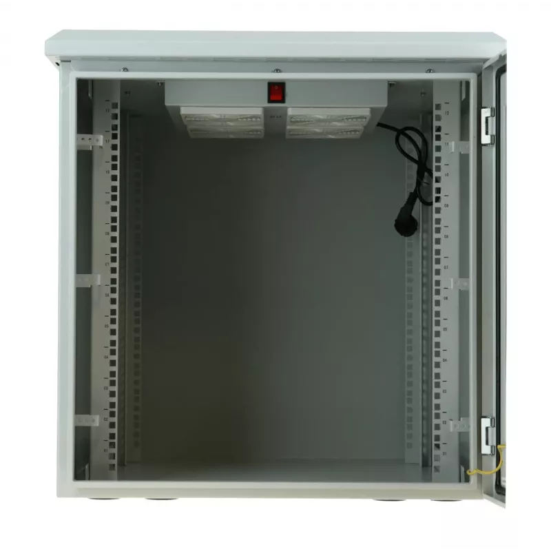 DSIT DS6612-OUT armario de servidor de pared para exterior 12U 19", IP55, 600 x 600 x 635 mm
