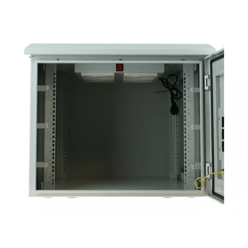 DSIT DS6609-OUT armario de servidor de pared para exterior de 19 pulgadas IP55, 9U, 600x600x500 mm
