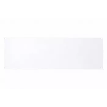 DSIT Panel ciego para rack 19 pulgadas 4U Blanco