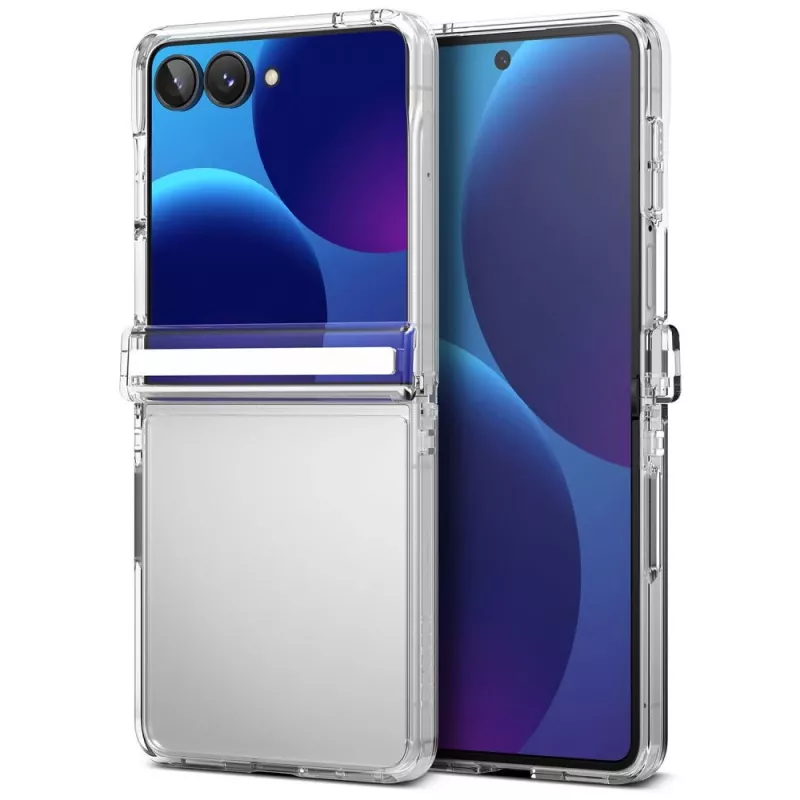 Ringke Fusion Flap funda transparente para Galaxy Z Flip 8 con protección de bisagra