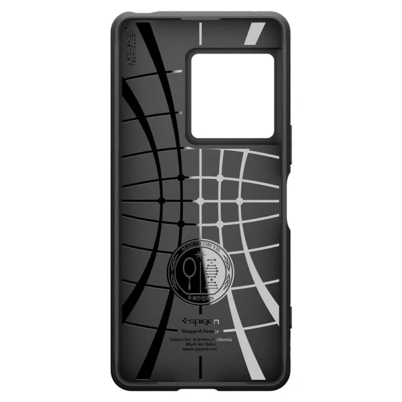 SPIGEN Rugged Armor funda para Sony Xperia 1 VIII, negro mate, ACS11315