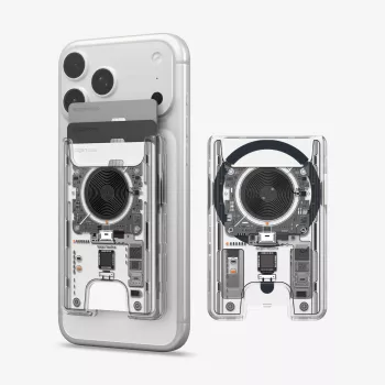 SPIGEN Ultra Hybrid Wallet MagSafe soporte magnético para tarjetas NEO One - negro