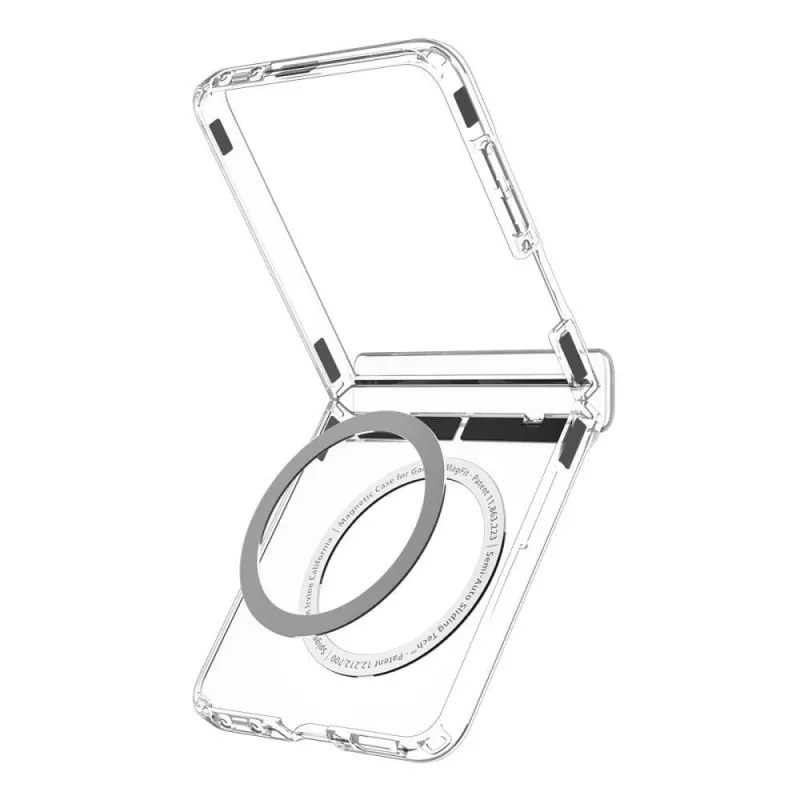 SPIGEN Ultra Hybrid Pro MagSafe Galaxy Z Flip8 transparente/blanco