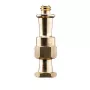Manfrotto adaptador de doble rosca para Super Clamp serie 035, rosca 3/8 inch-16, latón, 60 mm