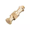 Manfrotto adaptador de doble rosca para Super Clamp serie 035, rosca 3/8 inch-16, latón, 60 mm