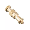 Manfrotto adaptador de doble rosca para Super Clamp serie 035, rosca 3/8 inch-16, latón, 60 mm