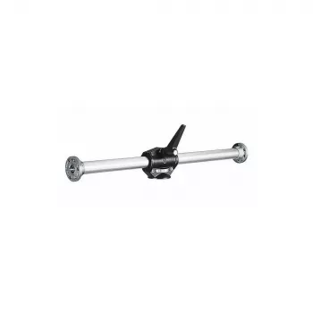 Manfrotto 131D brazo lateral para trípode de iluminación / barra transversal - brazo de aluminio de 30 cm con dos espigas de 16 mm, capacidad de carga 5 kg