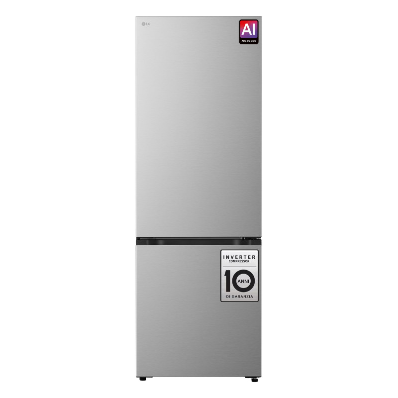 LG GBBW322CPY frigorífico con congelador inferior, 341 L, LINEARCooling™, DoorCooling+™, LG ThinQ, Total No Frost, Dark Graphite Silver