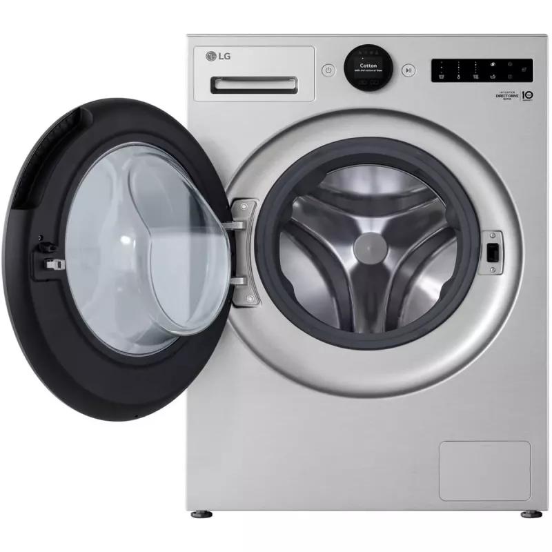 LG F4WX801YS lavadora de carga frontal 10,5 kg con AI DD™, Steam+™ y Wi-Fi