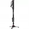 Manfrotto MVMXPROA4 XPRO Monopod+ monopié de vídeo de aluminio de 4 secciones con base FluidTech, negro