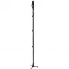 Manfrotto MVMXPROA4 XPRO Monopod+ monopié de vídeo de aluminio de 4 secciones con base FluidTech, negro