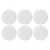 LA PORCELLANA BIANCA set de 6 platos de ensalada Ducale - blanco, 20 cm