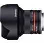 Objetivo Samyang 12mm f/2.0 NCS CS para Fujifilm (F1220510101)