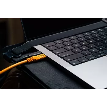 Tether Tools TetherPro USB-C Optima 10G Recto Naranja 3m