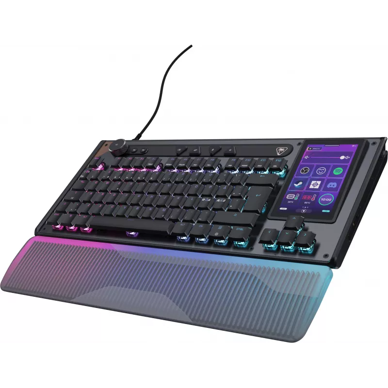 Teclado Turtle Beach Command KB7 TKL, distribución nórdica, negro (TBK-2004-02-NO)