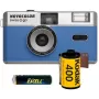 Novocolor Swiss+Go cámara de película 35mm, azul (SWI401610)