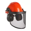 CLICS casco de protección con visera de malla y protectores auditivos Climax 43