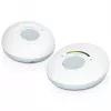 Alecto DBX110 intercomunicador para bebés DECT con modo Full ECO, blanco/azul
