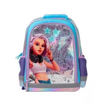 KIDS Wow Holo mochila escolar holográfica 14L A4 niña tornasolada