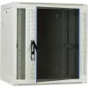 Caja de servidor para pared DSIT DS6412W 12U con puerta de cristal, 600x450x634 mm, blanca