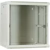 Caja de servidor para pared DSIT DS6412W 12U con puerta de cristal, 600x450x634 mm, blanca