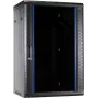 Armario de servidor para pared DSIT 18U con puerta de cristal 600x450x900 mm (DS6418)