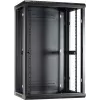 Armario de servidor para pared DSIT 18U con puerta de cristal 600x450x900 mm (DS6418)