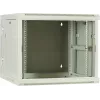 Armario de servidor reversible para pared DSIT 9U con puerta de cristal, blanco, 600x600x501 mm (DS6609W-DOUBLE)