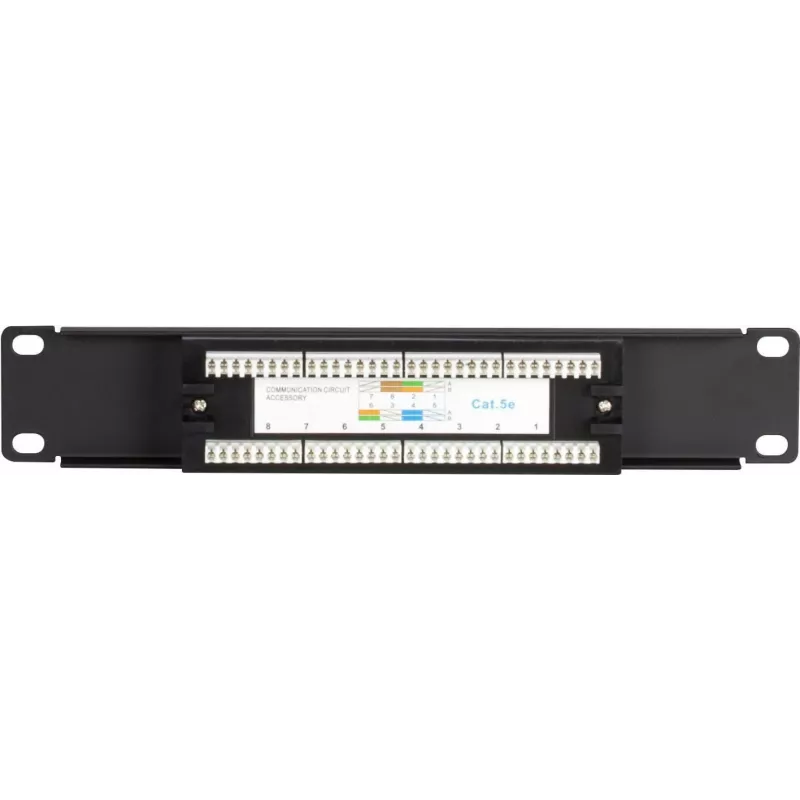 Panel de parcheo DSIT DS-10Patch5-8UTP 10
