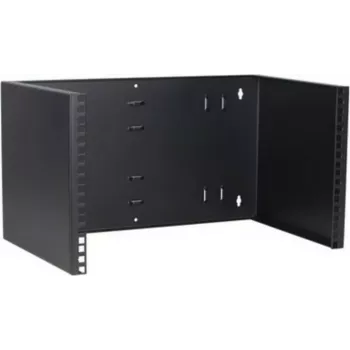 Bastidor fijo para pared DSIT 6U 19 inch, 300 mm de profundidad, negro (DS-WMB6-M)