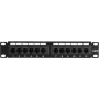 Panel de parcheo DSIT DS-10Patch6-12UTP 10