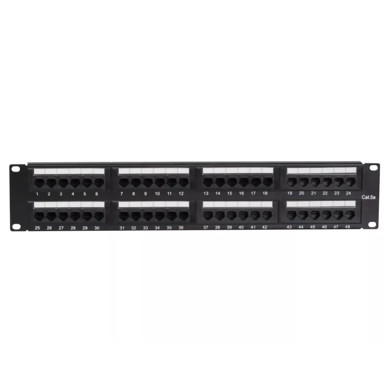 DS-IT panel de parcheo de red CAT 5e UTP, 19