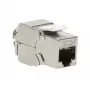DSIT CAT6a STP Keystone Jack módulo RJ45 sin herramientas