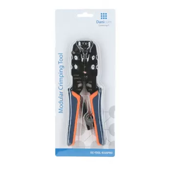 DSIT DC-TOOL-RJ45PRO herramienta de crimpado profesional para conectores RJ45 con cortacables y pelacables