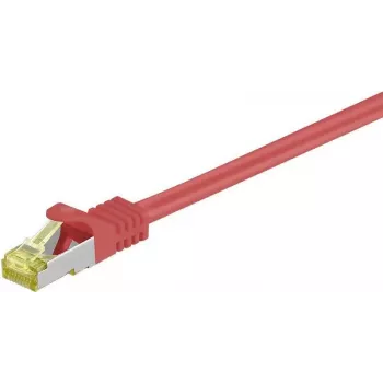 DSIT cable de red Cat.7 S/FTP RJ45, PiMF, rojo, 0,5m (DC-75-005)