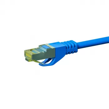 DSIT cable de parcheo de red Cat.7 S/FTP PiMF RJ45, azul, 1m