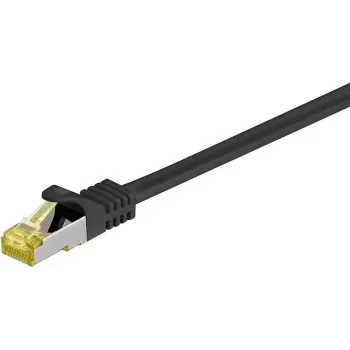 DSIT DC-70-100 cable de parcheo de red Cat.7 S/FTP PiMF RJ45, 10m, negro, 10 Gbps, 600 MHz