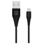 Swissten Cable USB-A a USB-C 3.1 Gen 1 1,5 m negro