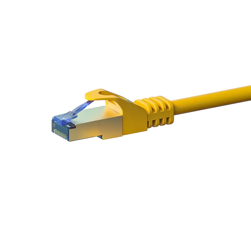 DSIT Cable de red CAT 6a S/FTP LSOH 30 m amarillo