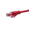 DSIT Cable de red CAT6 U/UTP 0,25 m rojo 100% cobre (DC-65-002)