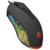 Rampage Spear V2 Ratón gaming con cable 12800 DPI óptico RGB negro
