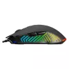 Rampage Spear V2 Ratón gaming con cable 12800 DPI óptico RGB negro