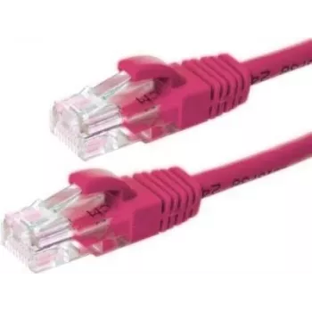 DSIT Cable de red CAT6 U/UTP 2 m rosa 100% cobre (DC-69-020)