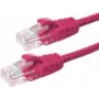 DSIT Cable de red CAT6 U/UTP 2 m rosa 100% cobre (DC-69-020)