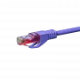Cable de red DSIT DC-68-050 CAT6 U/UTP, 5 m, violeta, 100 % cobre