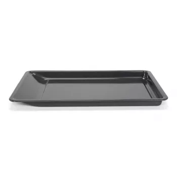 PATISSE PREMIUM Bandeja de horno baja 42 x 29 cm acero al carbono antiadherente rectangular antracita