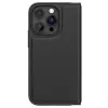 Adidas Originals Funda Booklet Basic para iPhone 14 Pro, negro y blanco