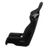 Asiento de simracing Sabelt SRS-1, carcasa de fibra de vidrio, acolchado - negro profundo