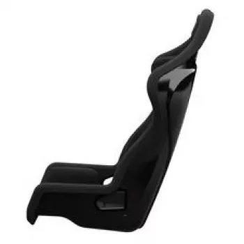 Asiento de simracing Sabelt SRS-1, carcasa de fibra de vidrio, acolchado - negro profundo